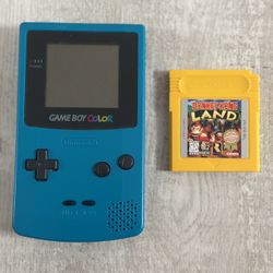 Nintendo Gameboy Color W/ Donkey Kong Land