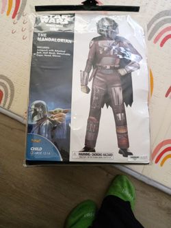 Star Wars The Mandalorian Kids Costume Large 12-14