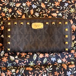 MK Michael Kors Wallet Brown