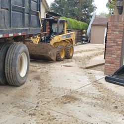 317 Bobcat  Skid Dump Trailer 