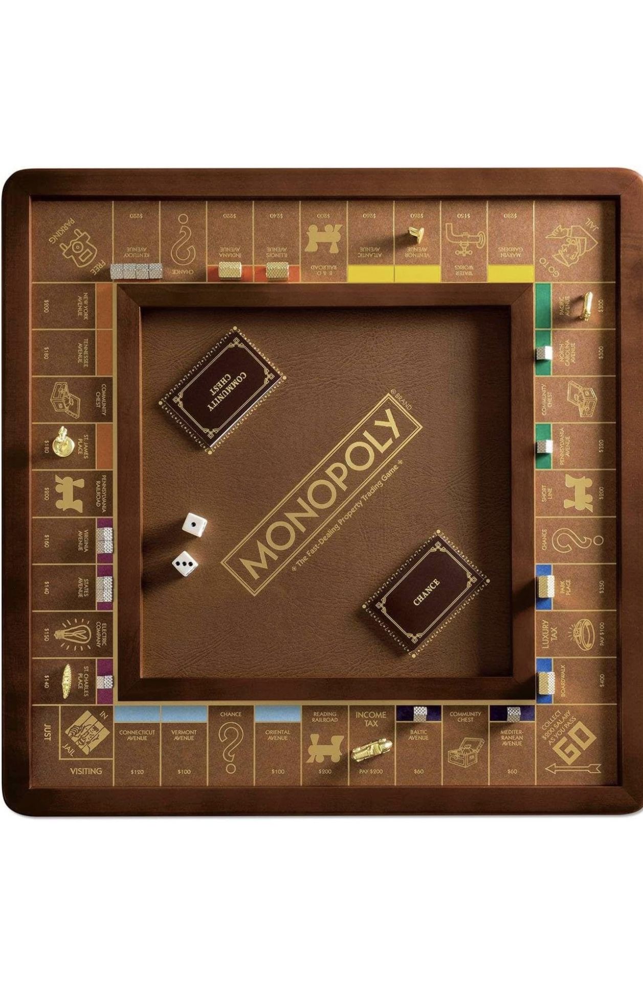 Monopoly Wooded Edition Board Game 
