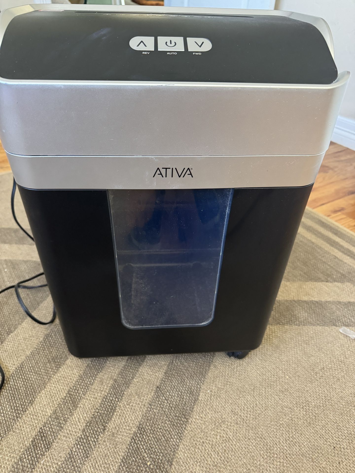 Ativa® 12-Sheet Cross-Cut Shredder, A12CC19