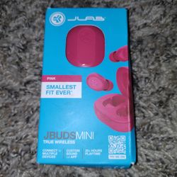 Pink Wireless Earbuds