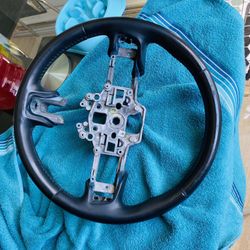 Mustang Leather Steering Wheel 