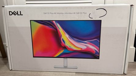 Dell S3225QS 32” 4K 120Hz Monitor - New Sealed