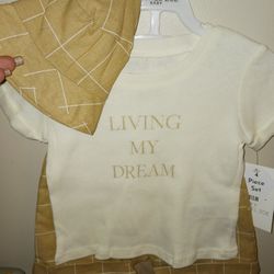 NWT Adore Little Boy Size 18 Month RACHEL ZOE 4 Piece Set