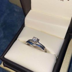 Wedding Band/Ring set 