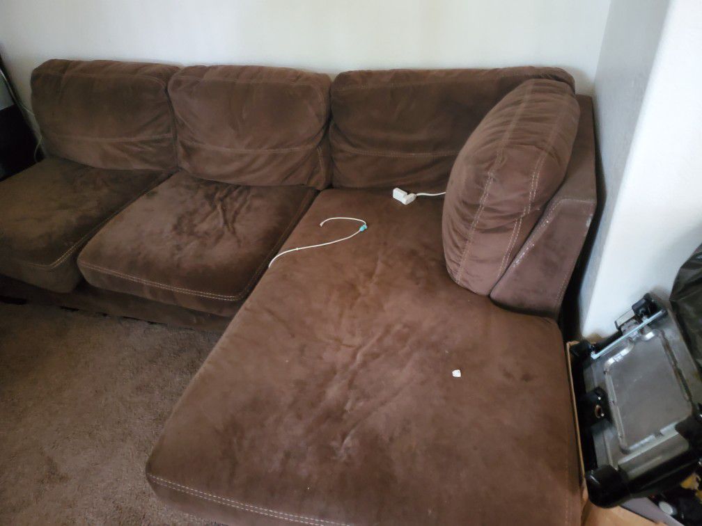 Free sectional and ottoman