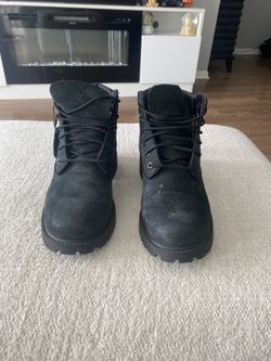 Timberland 6-Inch Premium "Black Nubuck"     