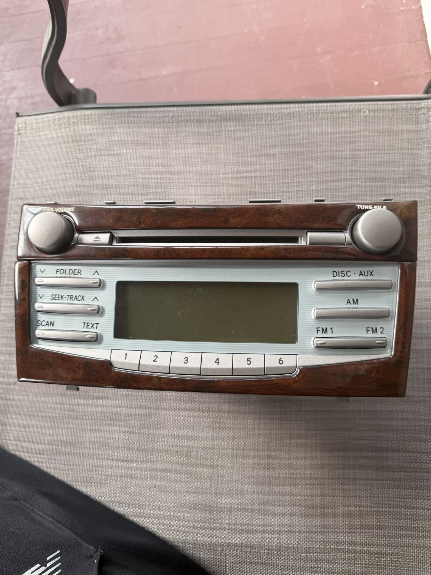 OEM 2007 Toyota Camry Radio CD Player 86120-06180