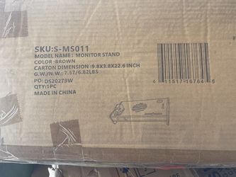 Monitor Stand New