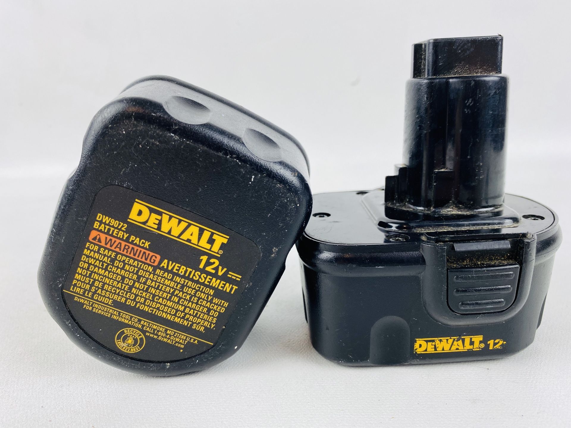 Dewalt DW9072 12V Batteries