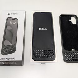 2x Clicks Keyboard for iPhone 16 Plus