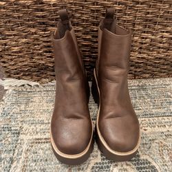 Dirty Laundry Brown Ankle  Boots 