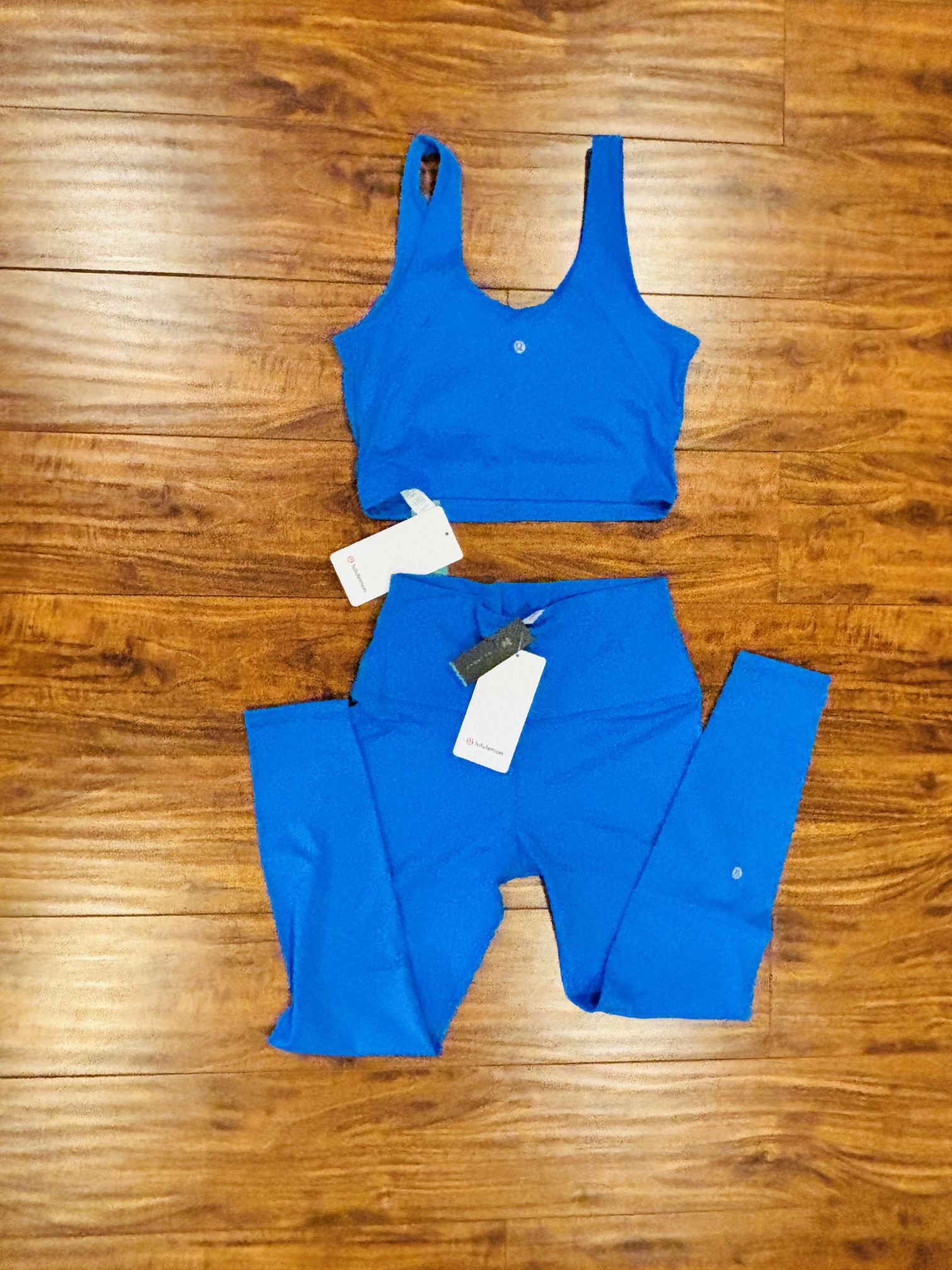 Lululemon 2-Piece Align Set Blue Size 10 | Tank + Leggings | New With Tags