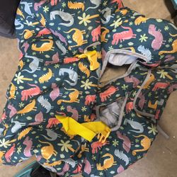 Grocery cart cover 