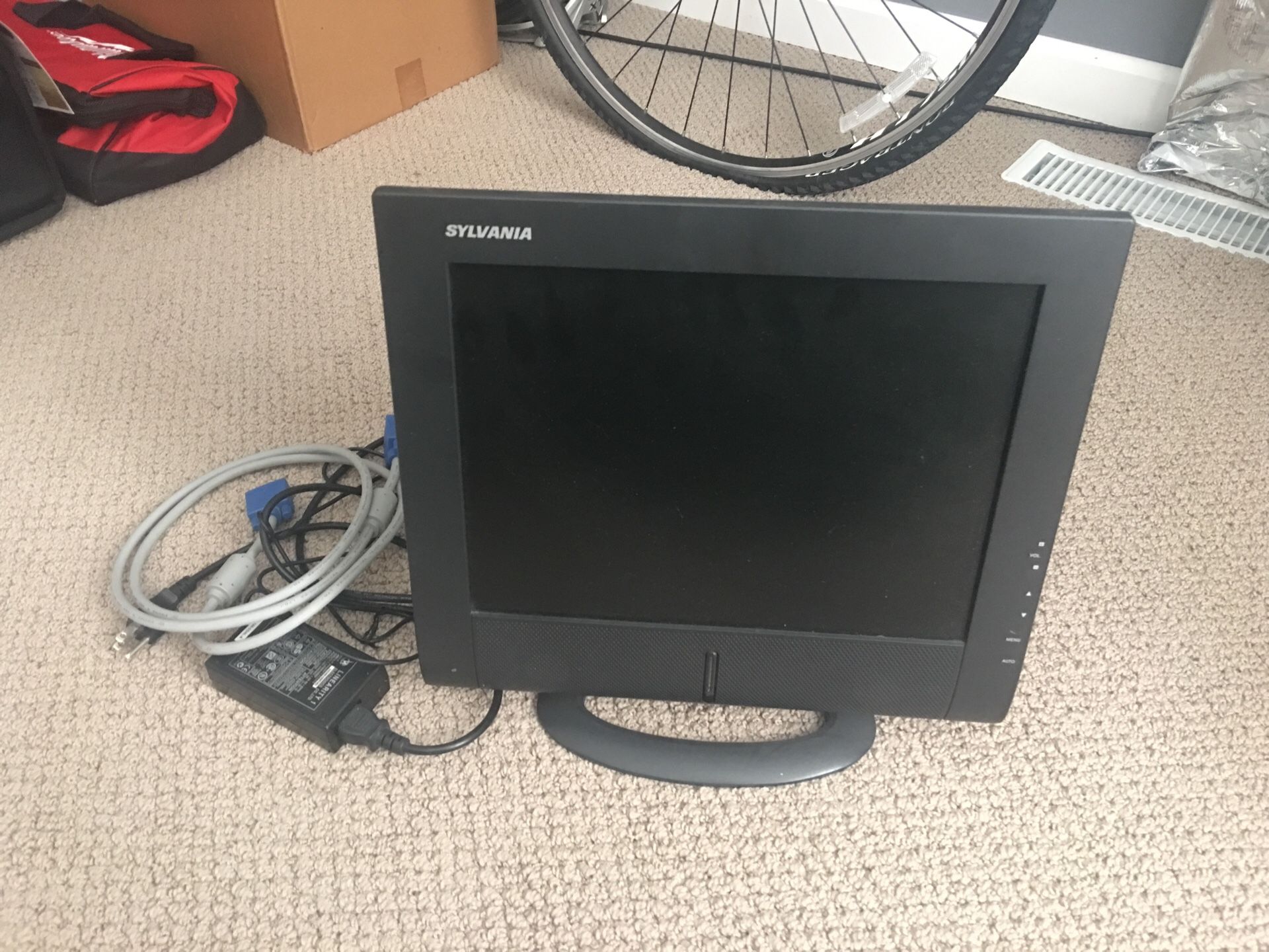 Monitor computer lcd sylvania