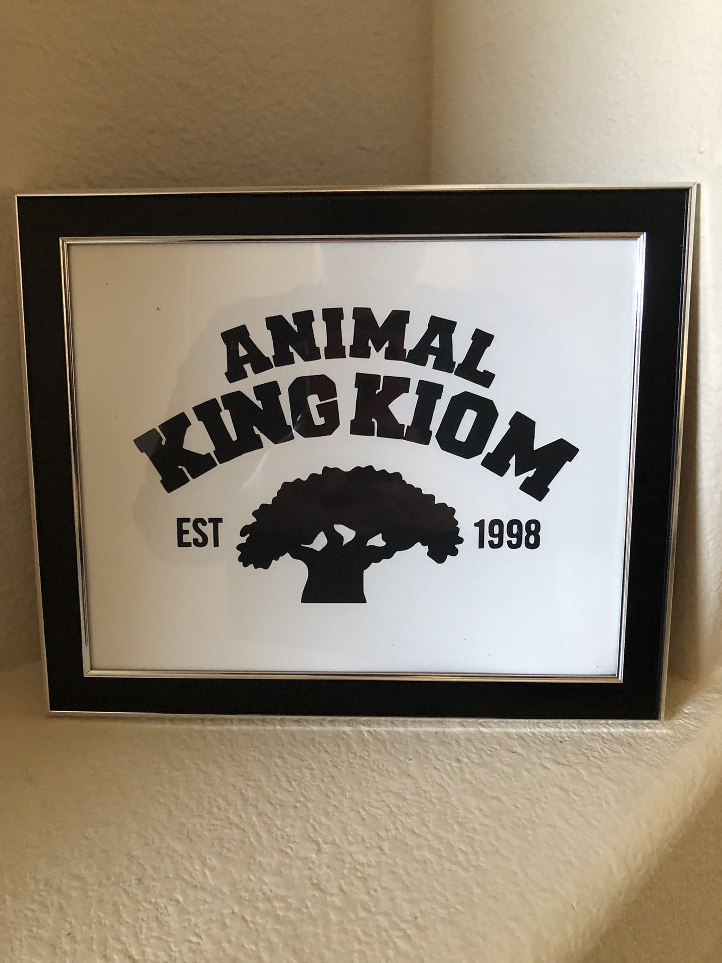 Silhouette picture, 8 x 10