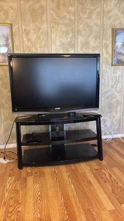 50” TV with stand