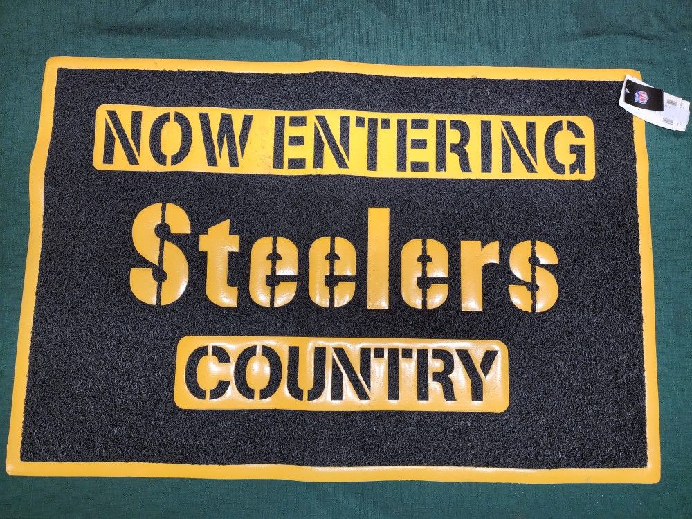 Steelers Country Door Mat