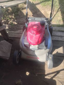 Honda push mower self propelled