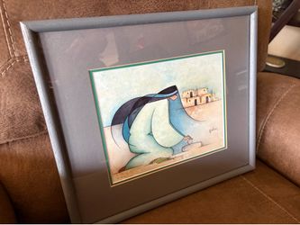 G.E. Mullan Framed Southwestern Print