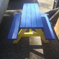Kids 3ft Picnic Table
