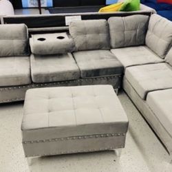 Furniture, Sofa, Sectional Chair, Recliner, Couch, Coffee Table