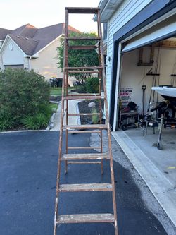 Werner 8 foot A-frame ladder