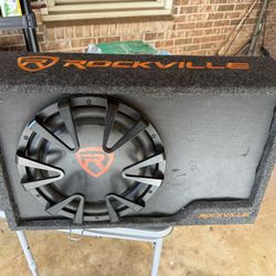 Nice Slim Subwoofer And Amp 