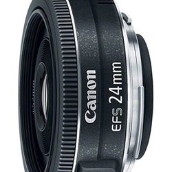 Canon EF-S 24mm f/2.8 STM Lens Mint Condition