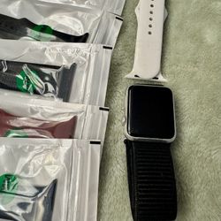 Series 1 First Gen Apple Watch With Tons Of 42MM Bands (bundle)