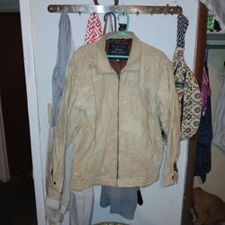 Leather Jacket  Medium Size