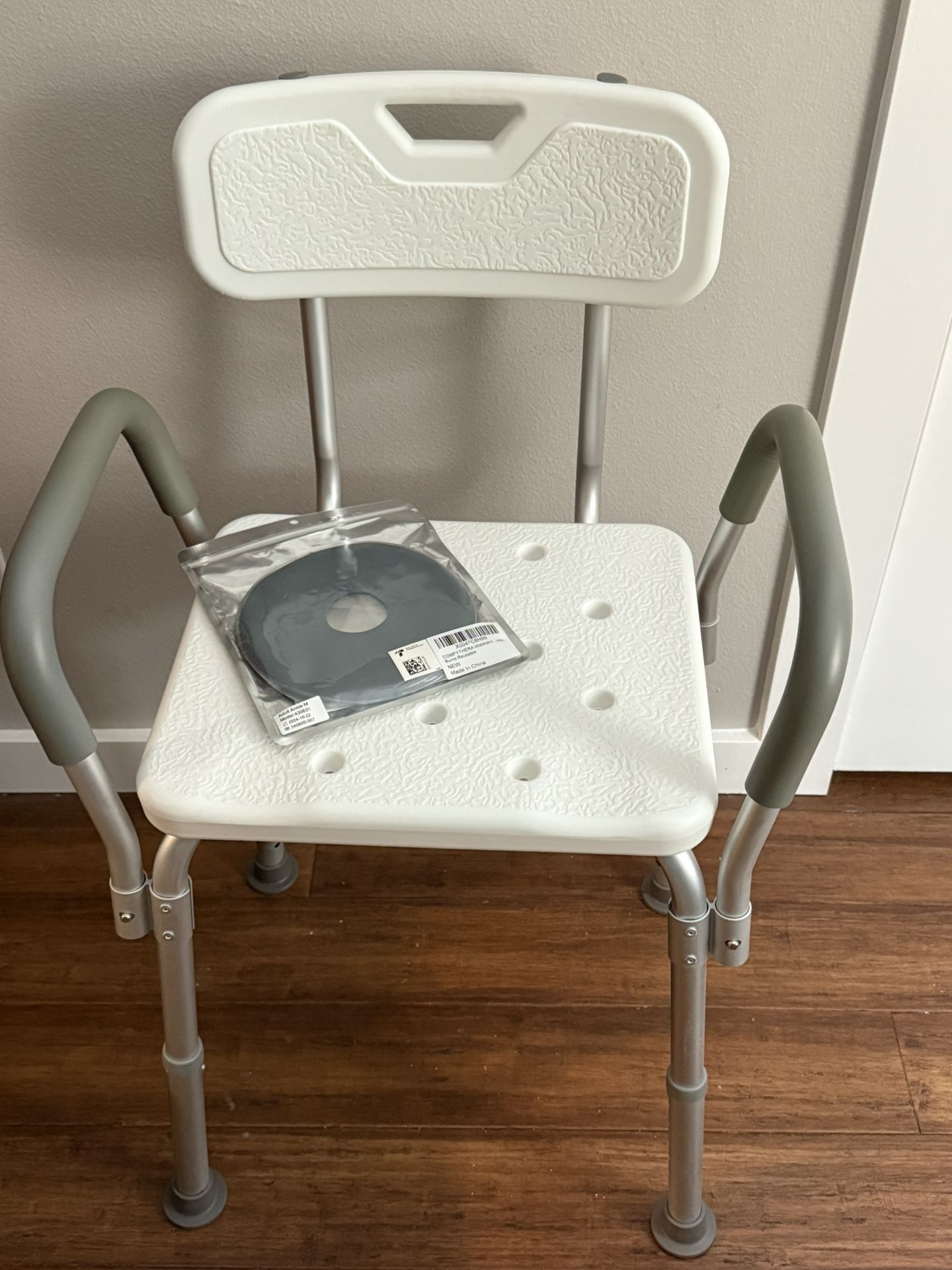 Shower Chair And Shower Foot Ankle Calf Protector