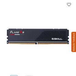 GSkill Flare X5 16GB DDR5-6000 Single Channel RAM