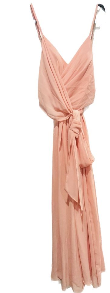 Coral Bridesmaids Dress 