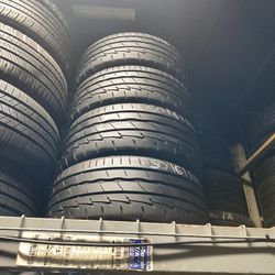 Two Pairs 225/5016 And 205/55/16 Used 