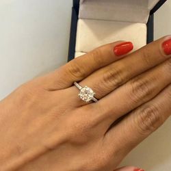 Natural Diamond Ring 💍 2.01 carat VS2 Cut / White Gold 18k Gia Certificate