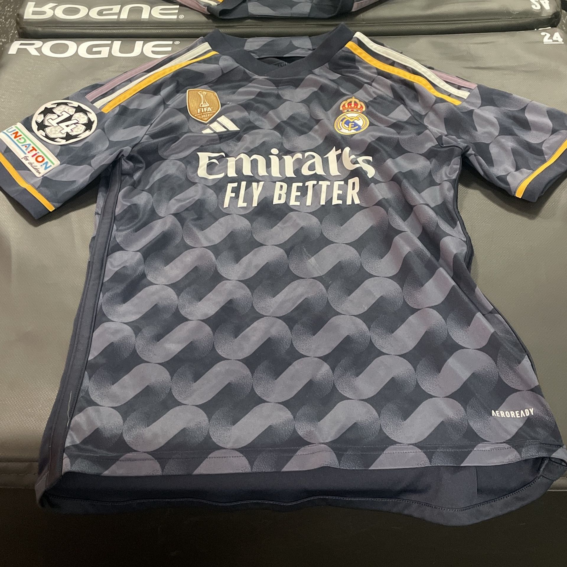 Kids Large Vinicius Junior Real Madrid Soccer Jersey