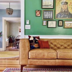 Beautiful Brand New Real Leather Sofa 