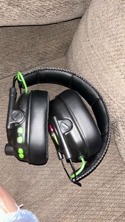 Black and Green Gaming Headset with Mic