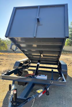 🚩Brand New 12ft Long Hydraulic Dump Trailer