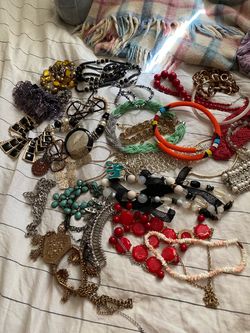 Mixed Costume Jewelry Lot  – Necklaces  two dollars each