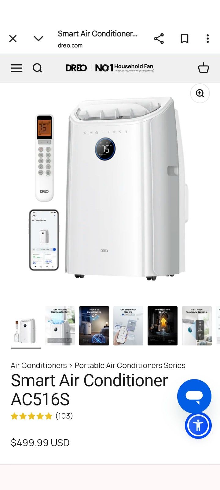 Dreo Portable AC Unit