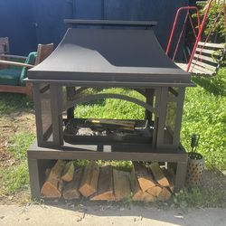Outdoor Fireplace