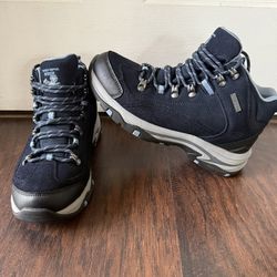 Women Shoes-Skechers Women Trego-Alpine Trail-Hiking Boots 