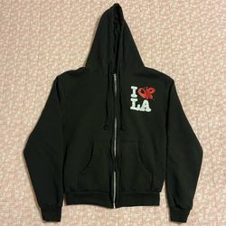 Olivia Rodrigo Adult Unisex Small “I’m So Obsessed With LA” Zip Hoodie Jacket