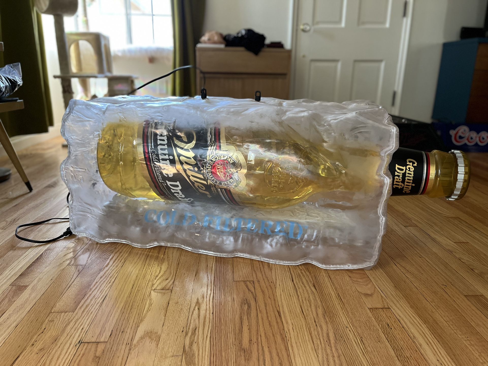 Vintage MGD Beer Ice Pool Light