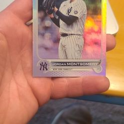 Jordan Montgomery Baseball Card 