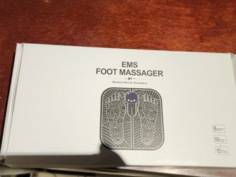 EMS (Electrical Muscle Stimulation) foot massager set